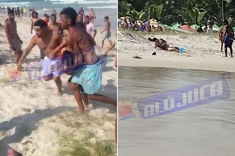 Homem é baleado em tiroteio na praia de Guaibim neste domingo