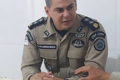 Major Kleberson Menezes, Comandante da 29ª CIPM/Seabra é condecorado com a Medalha da Aviação Policial Militar