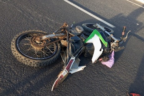 Motociclista morre em acidente na BR-135 próximo a Lagoa da Rosa