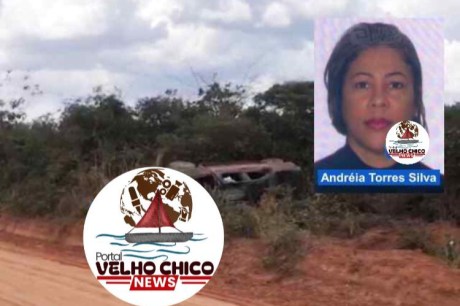 Formosa do Rio Preto: Mulher sofre grave acidente de moto, é socorrida e veículo que dá socorro perde o controle sai da estrada vicinal e capota