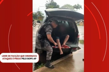 Suspeito de ordenar ataques contra facções rivais é preso no Amapá