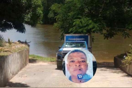 Bombeiros e Polícia Técnica resgatam cadáver encontrado às margens do Rio Grande em Barreiras